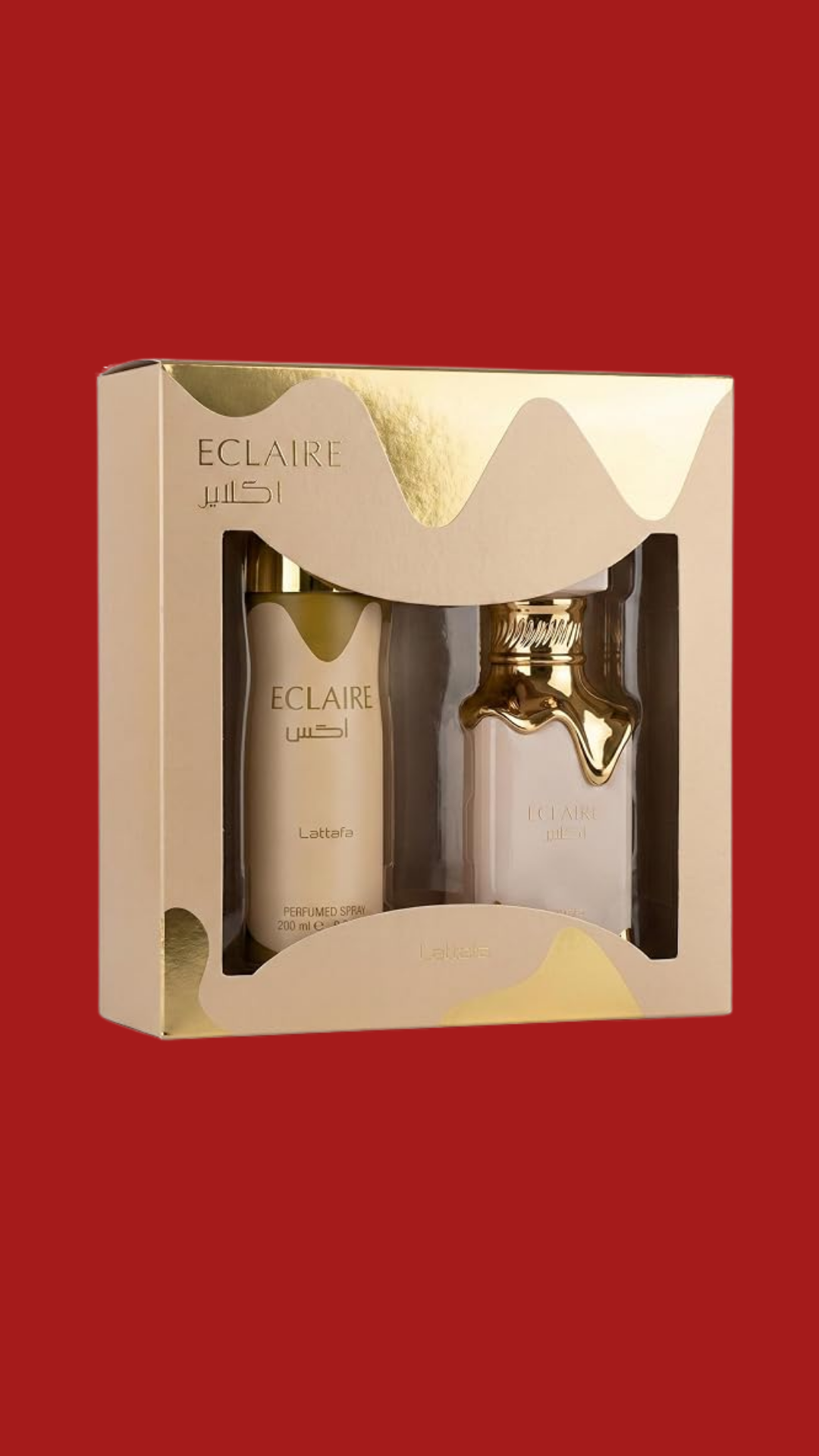SET LATTAFA ECLAIRE 2PZS 100ML EDP SPRAY