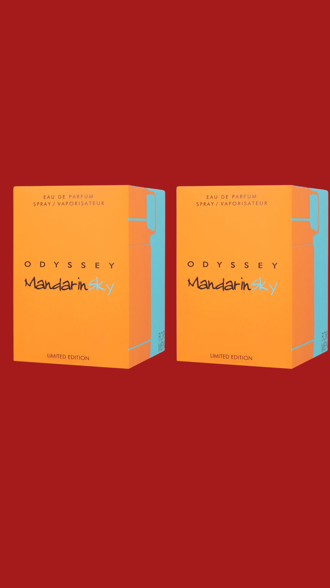 PAQUETE ARMAF ODYSSEY MANDARIN SKY 100ML EDP SPRAY X2
