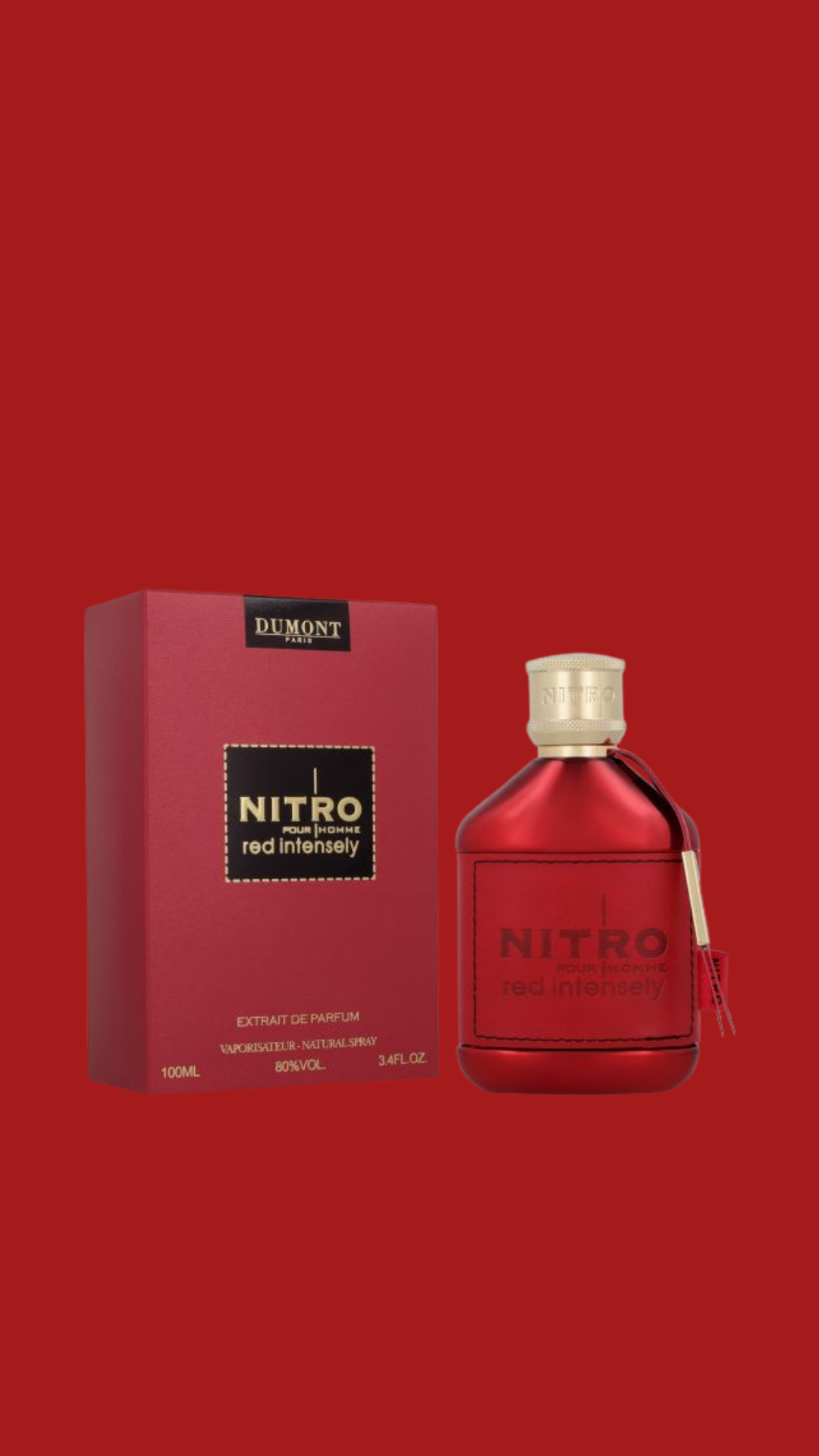 NITRO RED INTENSLY EDP 100 ML