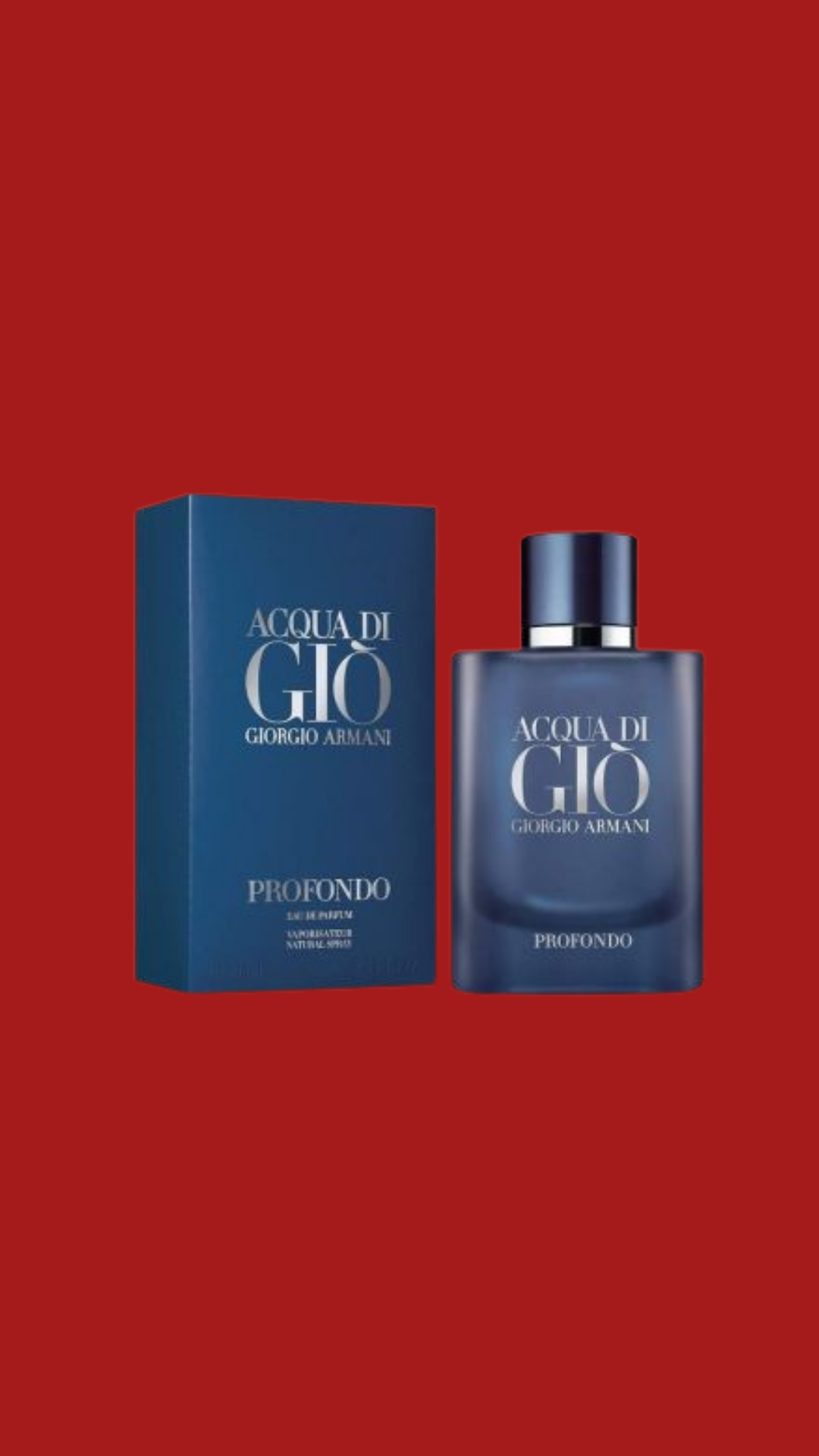 ACQUA DI GIO PROFONDO EDP 100 ML