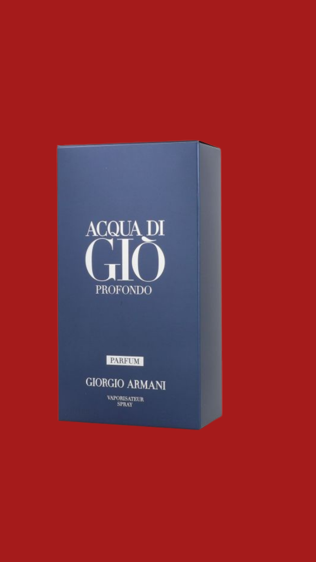 ACQUA DI GIO PROFONDO EDP 100 ML