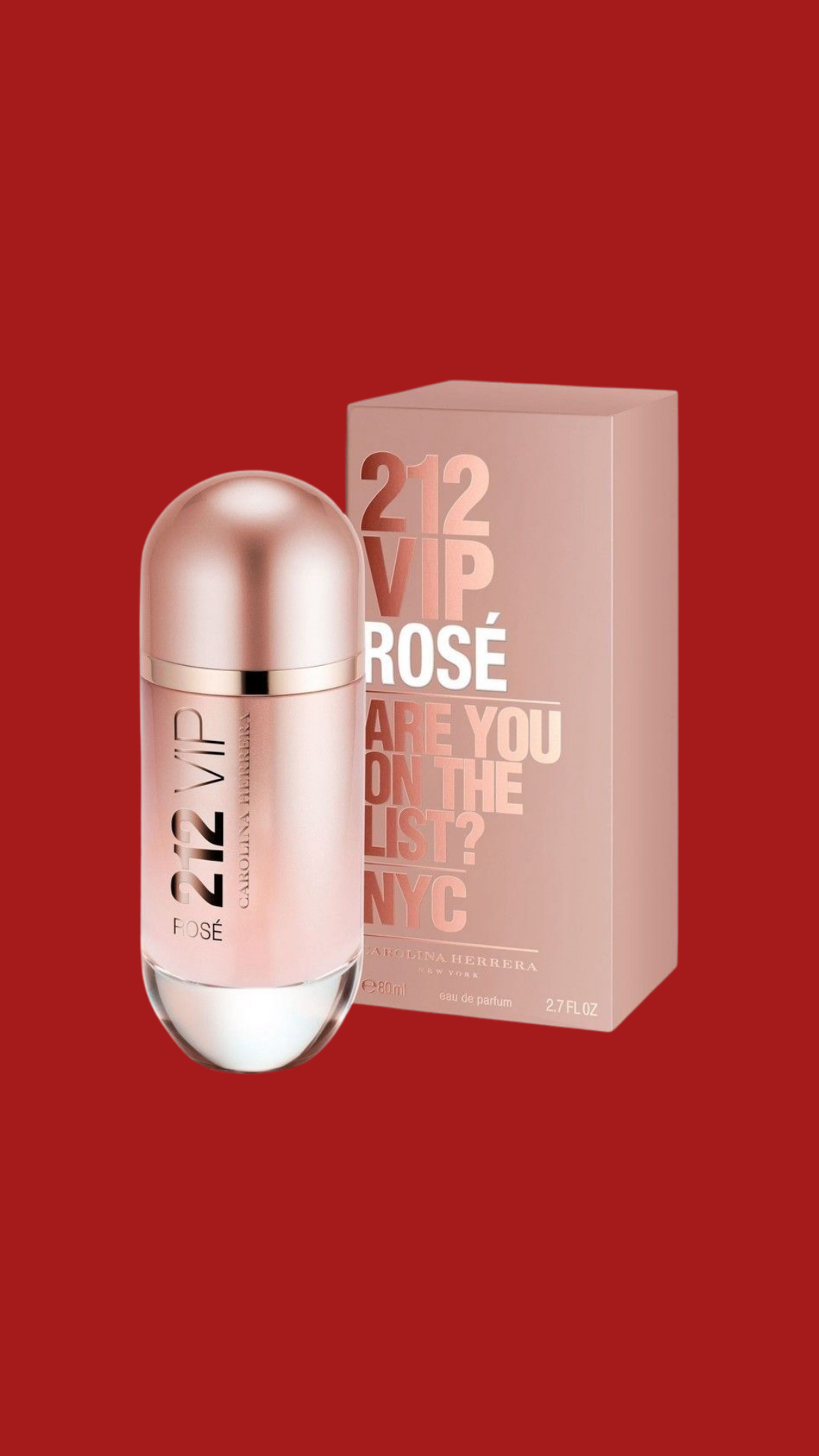 212 VIP ROSE 80 ML EDP SPRAY