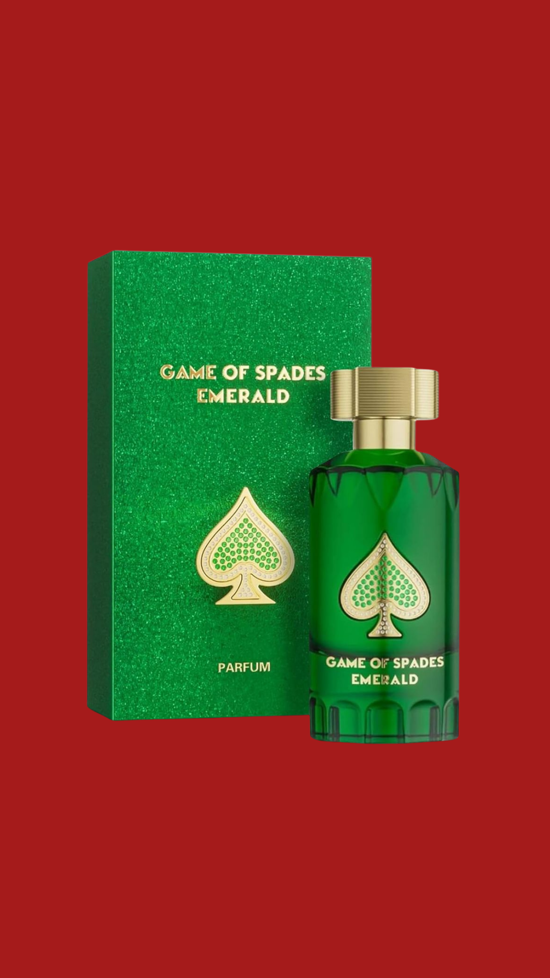 JO MILANO GAME OF SPADES EMERALD 90ML PARFUM SPRAY
