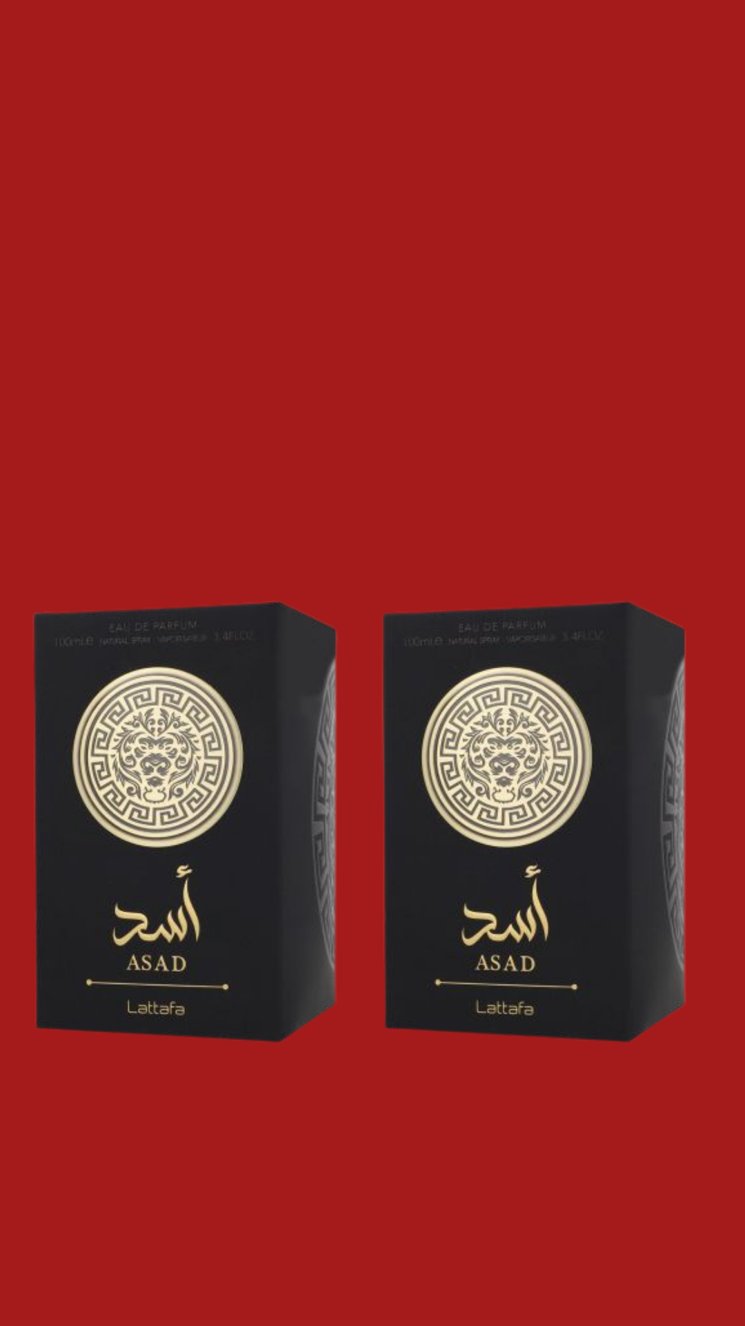 PAQUETE LATTAFA ASAD 100 ML EDP SPRAY X2